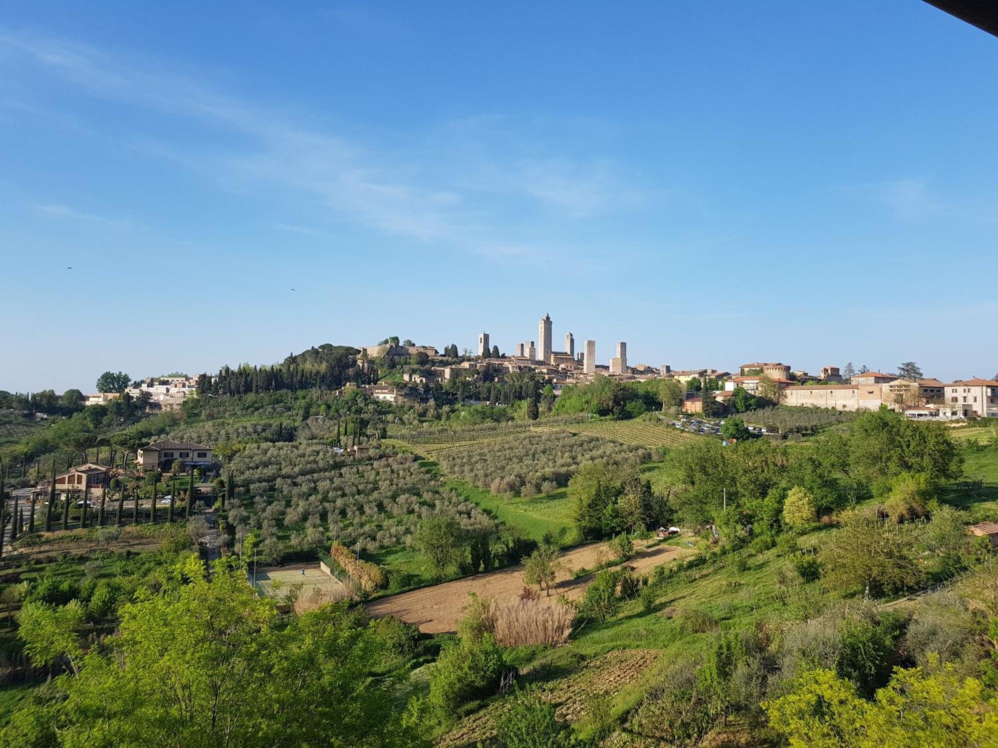 Agriturismo Bio Fattoria Bacio Certaldo Bagian luar foto